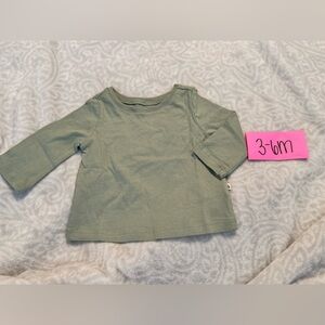 ❤️ NWOT BabyGAP Green Long Sleeve Shirt, 3-6 Months